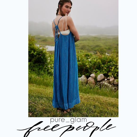 Free People dress striped midi - Picture 6 of 7